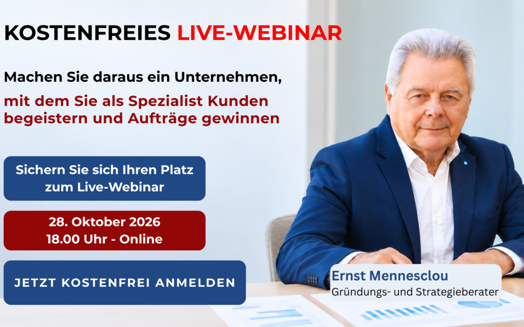 Machen Sie aus Ihrer Geschäftsidee ein tragfähiges Unternehmen